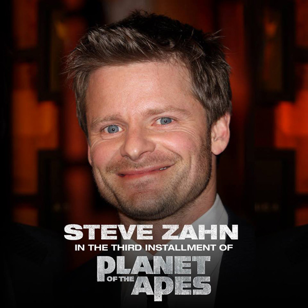 สตีฟ ซาห์น ตบเท้ารับบทวานร War for the Planet of the Apes สตีฟ ซาห์น ตบเท้ารับบทวานร War for the Planet of the Apes