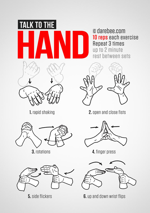 ท่าบริหารข้อมือ ท่าบริหารข้อมือ