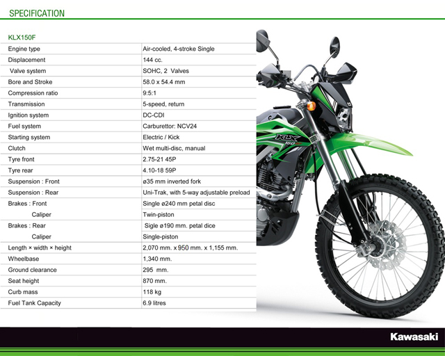 Kawasaki KLX 150 Kawasaki KLX 150