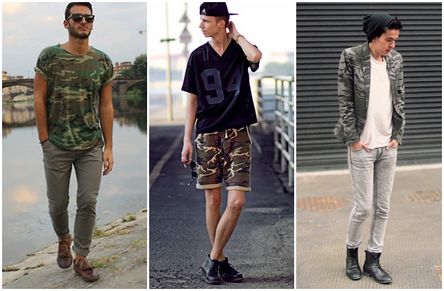 เสื้อผ้าลายพราง เสื้อผ้าลายพราง