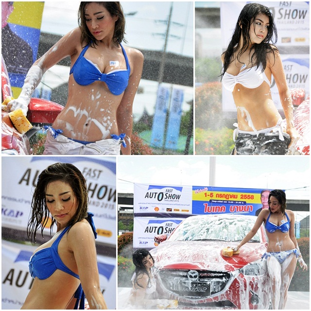 พริตตี้ล้างรถ Fast Auto Show พริตตี้ล้างรถ Fast Auto Show