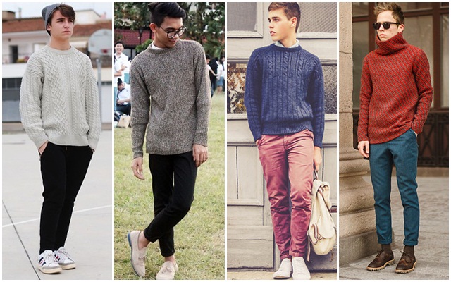 เสื้อกันหนาวไหมพรมผู้ชาย เสื้อกันหนาวไหมพรมผู้ชาย