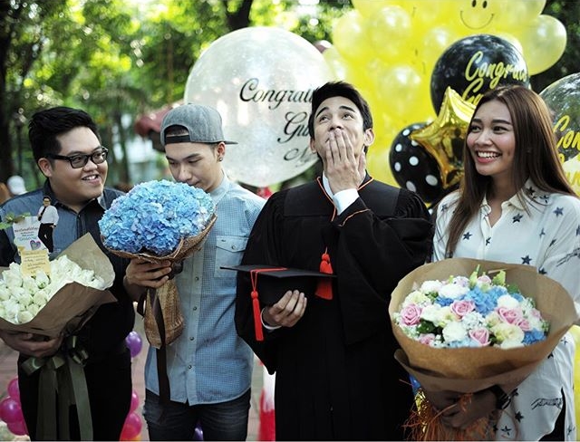 กัน เดอะสตาร์ รับปริญญา