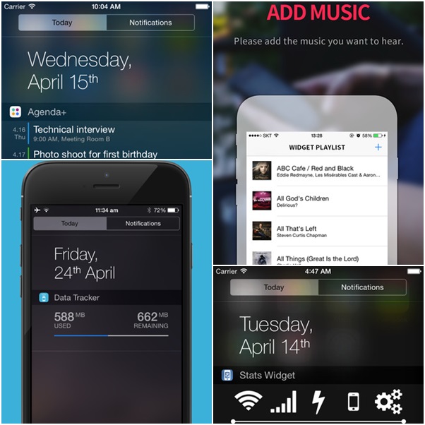 แอพฯ Widgets แต่งหน้าจอ iPhone แอพฯ Widgets แต่งหน้าจอ iPhone