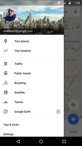 กูเกิลเปิดตัว Google Maps Timeline กูเกิลเปิดตัว Google Maps Timeline