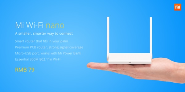 Mi Wi-Fi nano เราเตอร์ไวไฟขนาดจิ๋วจาก Xiaomi Mi Wi-Fi nano เราเตอร์ไวไฟขนาดจิ๋วจาก Xiaomi
