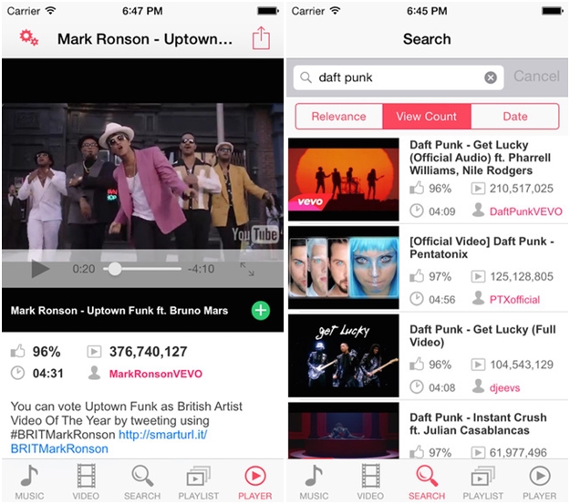 5 แอพฯ ดูคลิปวิดีโอ Youtube บน iPhone 5 แอพฯ ดูคลิปวิดีโอ Youtube บน iPhone