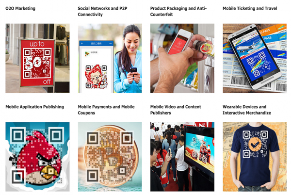 QR Code แบบใหม่ มีรูปภาพและสีสัน QR Code แบบใหม่ มีรูปภาพและสีสัน