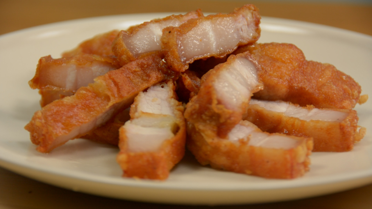 หมูทอดน้ำปลา หมูทอดน้ำปลา
