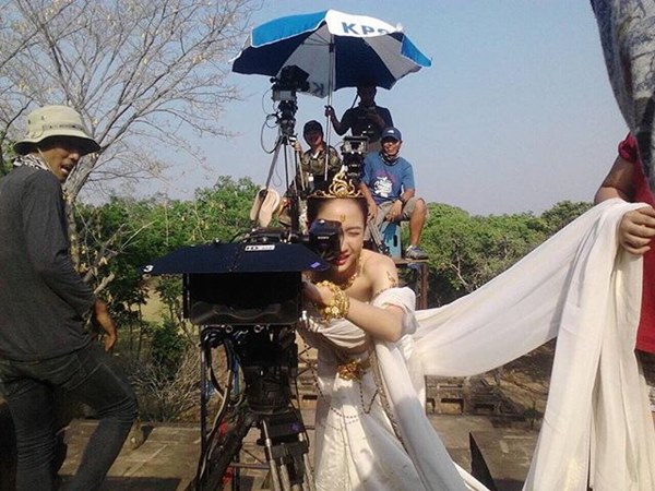 กองถ่ายละคร นาคี กองถ่ายละคร นาคี