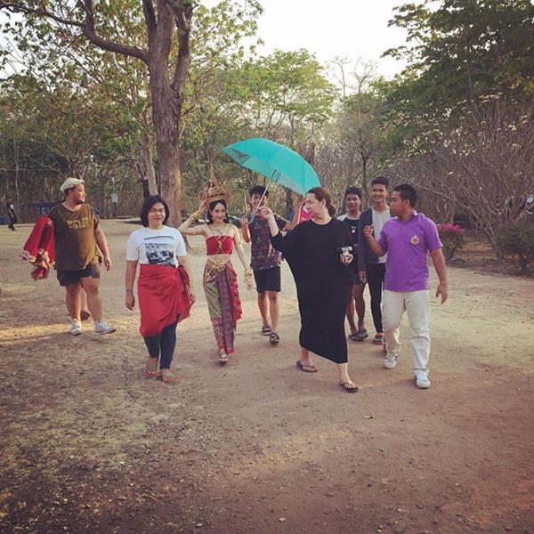 กองถ่ายละคร นาคี กองถ่ายละคร นาคี