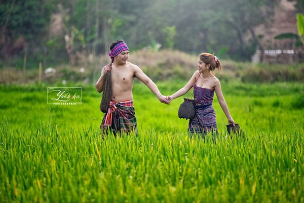พรีเวดดิ้งสไตล์บ้านนา พรีเวดดิ้งสไตล์บ้านนา