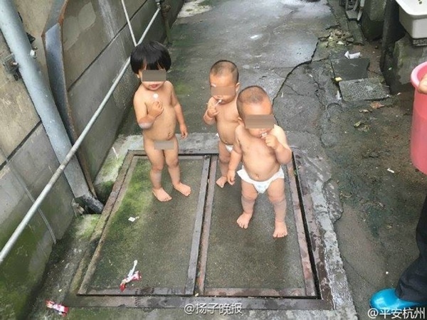 หนูน้อย 2 ขวบ พาน้องฝาแฝดหนีออกจากบ้าน หนูน้อย 2 ขวบ พาน้องฝาแฝดหนีออกจากบ้าน