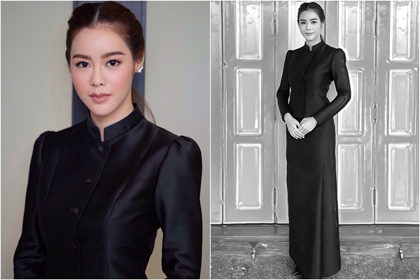 เบื้องหลังชุดไทยจิตรลดาสีดำของดาราไทย เบื้องหลังชุดไทยจิตรลดาสีดำของดาราไทย