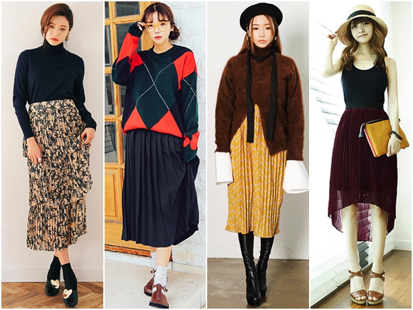 กระโปรงพลีทยาว ใส่ยังไงไม่ให้ดูแก่ กระโปรงพลีทยาว ใส่ยังไงไม่ให้ดูแก่