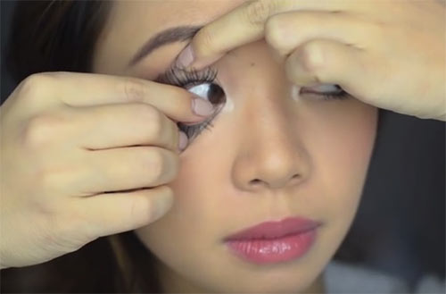 วิธีใส่คอนแทคเลนส์ วิธีใส่คอนแทคเลนส์