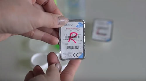 วิธีใส่คอนแทคเลนส์ วิธีใส่คอนแทคเลนส์