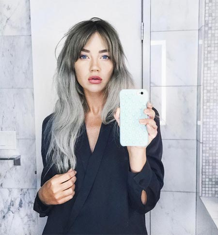 ผมสีเทา ผมสีเทา