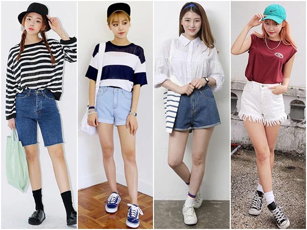 ยีนส์ขาสั้น ยีนส์ขาสั้น