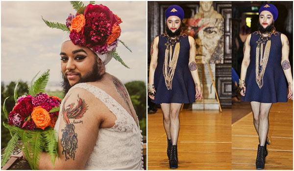 สาวหน้าหนวด เดินแบบ สาวหน้าหนวด เดินแบบ