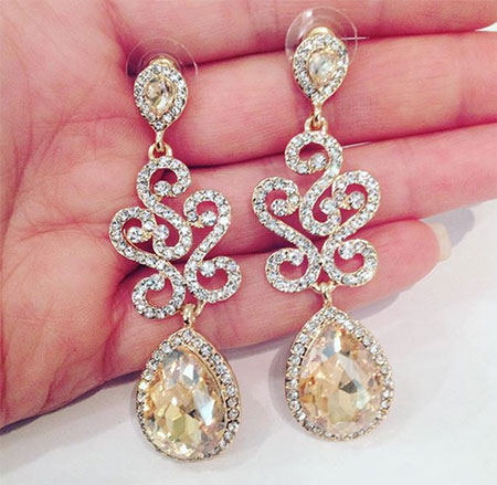 ต่างหูระย้า ออกงาน ต่างหูระย้า ออกงาน