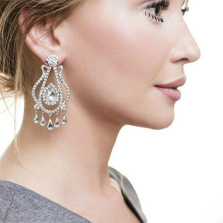 ต่างหูระย้า ออกงาน ต่างหูระย้า ออกงาน