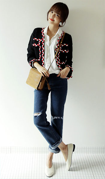 แฟชั่นยีนส์ขาด แฟชั่นยีนส์ขาด