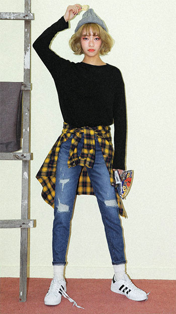 แฟชั่นยีนส์ขาด แฟชั่นยีนส์ขาด