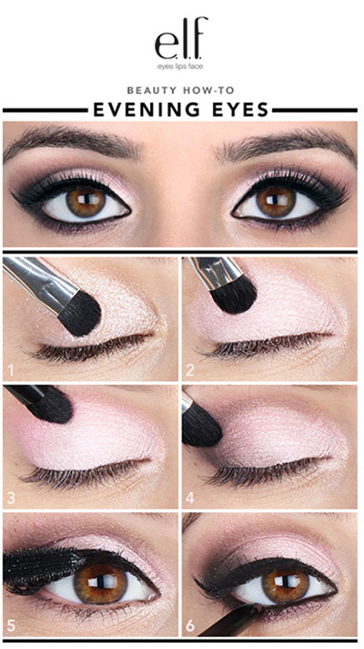 แต่งตาสีชมพู แต่งตาสีชมพู