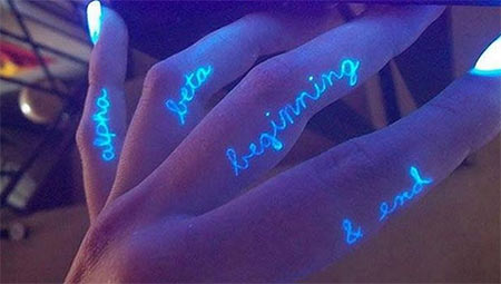 รอยสักเรืองแสง รอยสักเรืองแสง