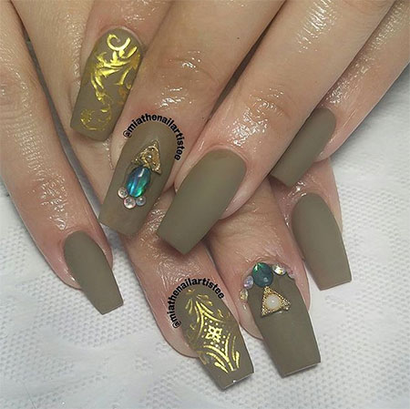 เล็บสีด้าน เล็บสีด้าน