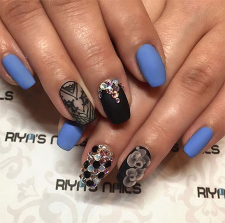 เล็บสีด้าน เล็บสีด้าน