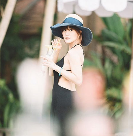 หมวกปีกกว้างดารา หมวกปีกกว้างดารา