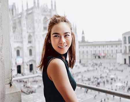 มัดผมสั้น ฉบับดารา มัดผมสั้น ฉบับดารา