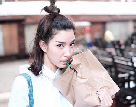 มัดผมสั้น ฉบับดารา มัดผมสั้น ฉบับดารา