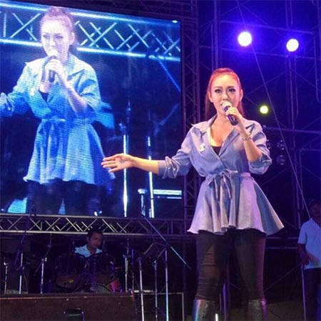 ชุดแสดงนักร้องลูกทุ่ง ชุดแสดงนักร้องลูกทุ่ง