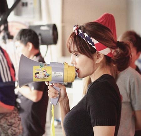 มัดผมสั้น ฉบับดารา มัดผมสั้น ฉบับดารา