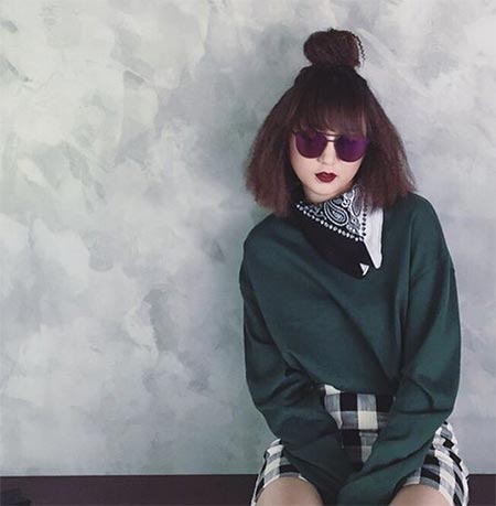 มัดผมสั้น ฉบับดารา มัดผมสั้น ฉบับดารา