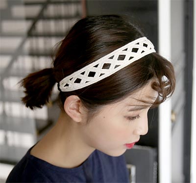 ที่คาดผมสาวผมสั้น ที่คาดผมสาวผมสั้น