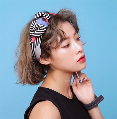 ที่คาดผมสาวผมสั้น ที่คาดผมสาวผมสั้น