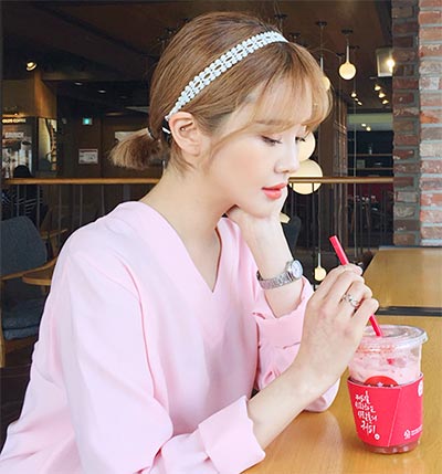 ที่คาดผมสาวผมสั้น ที่คาดผมสาวผมสั้น