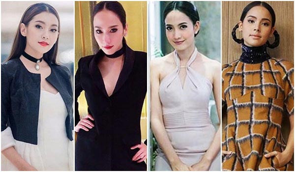 ทรงผมแสกกลางออกงานดารา ทรงผมแสกกลางออกงานดารา