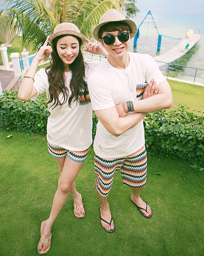 ชุดไปทะเลคู่ ชุดไปทะเลคู่