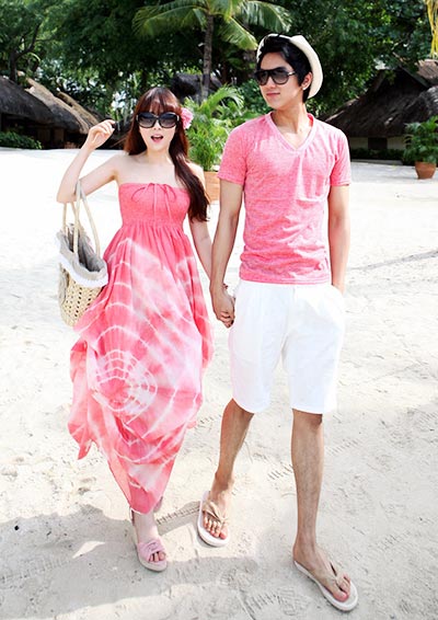 ชุดไปทะเลคู่ ชุดไปทะเลคู่