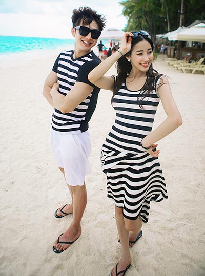 ชุดไปทะเลคู่ ชุดไปทะเลคู่