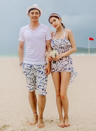 ชุดไปทะเลคู่ ชุดไปทะเลคู่