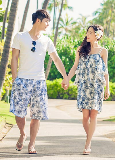 ชุดไปทะเลคู่ ชุดไปทะเลคู่