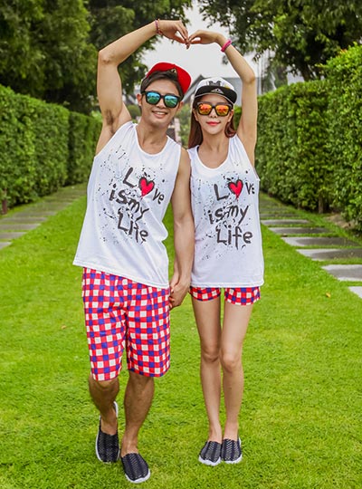 ชุดไปทะเลคู่ ชุดไปทะเลคู่