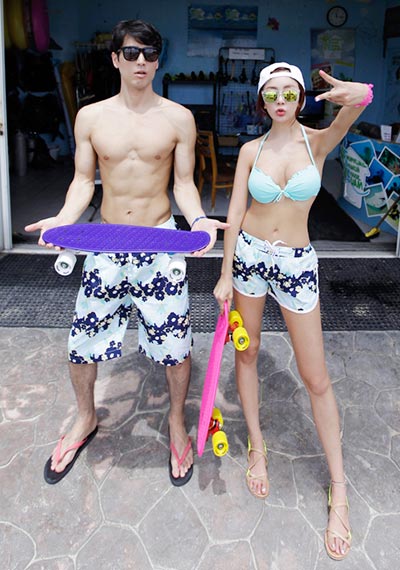 ชุดไปทะเลคู่ ชุดไปทะเลคู่