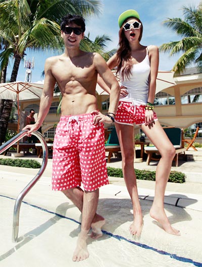 ชุดไปทะเลคู่ ชุดไปทะเลคู่